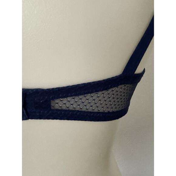 Adore Me Bra Push Up Embroidered Print Intimates Lingerie - Picture 10 of 12